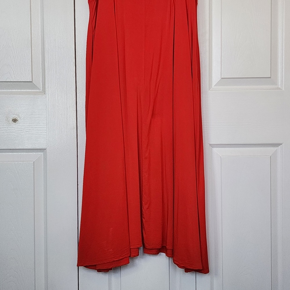 Ava&Viv Classic Sweetheart Neckline Maxi Dress Large Parisian Resort Old Money - Picture 7 of 10